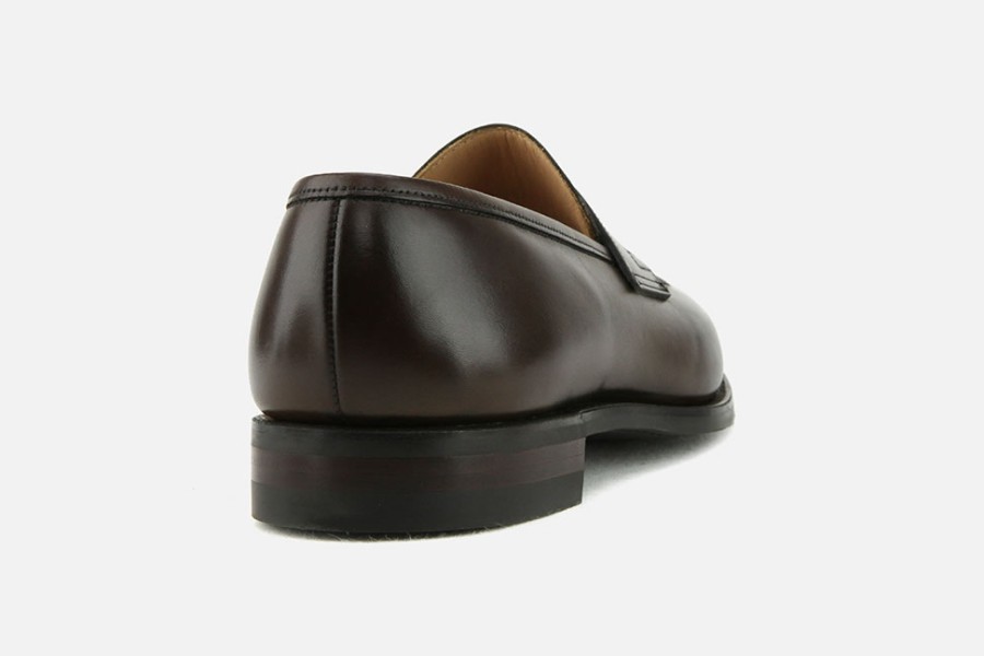 Men Crockett & Jones | Crockett & Jones - Sydney Brown City Sole Loafers On Labotte