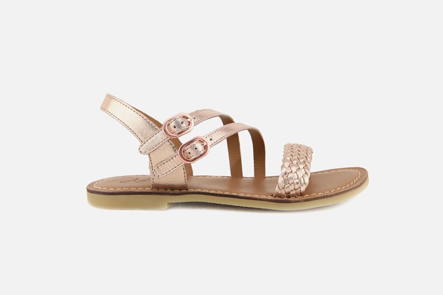 Girls Adolie | Adolie - Lazar Megh Cooper Sandals On Labotte