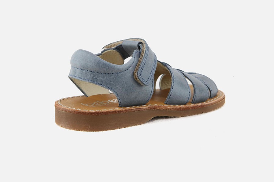 Boys Beberlis | Beberlis - Natol Bleu Sandals On Labotte