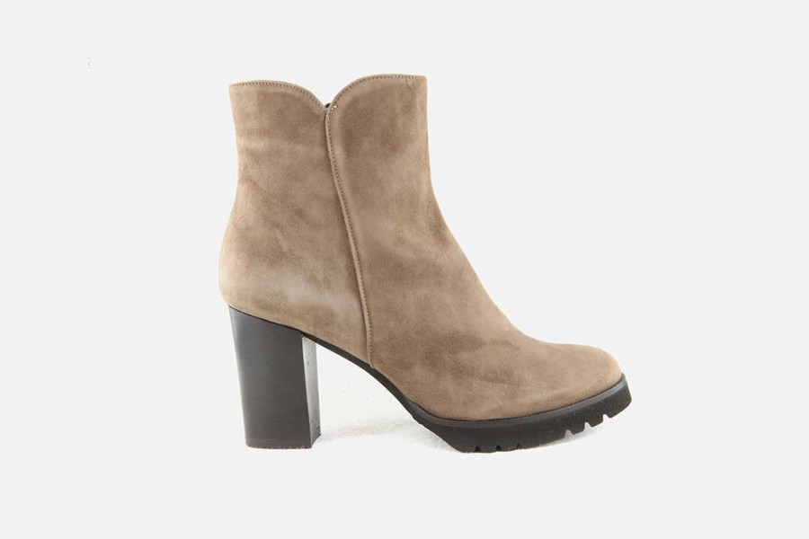 Women Cervone | Cervone - Charleville Sandy Ankle Boots On Labotte