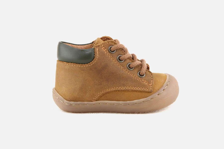 Boys Bellamy | Bellamy - Kalin Wood Forest Lace-Up Boots On Labotte