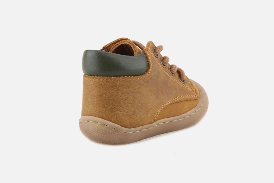 Boys Bellamy | Bellamy - Kalin Wood Forest Lace-Up Boots On Labotte