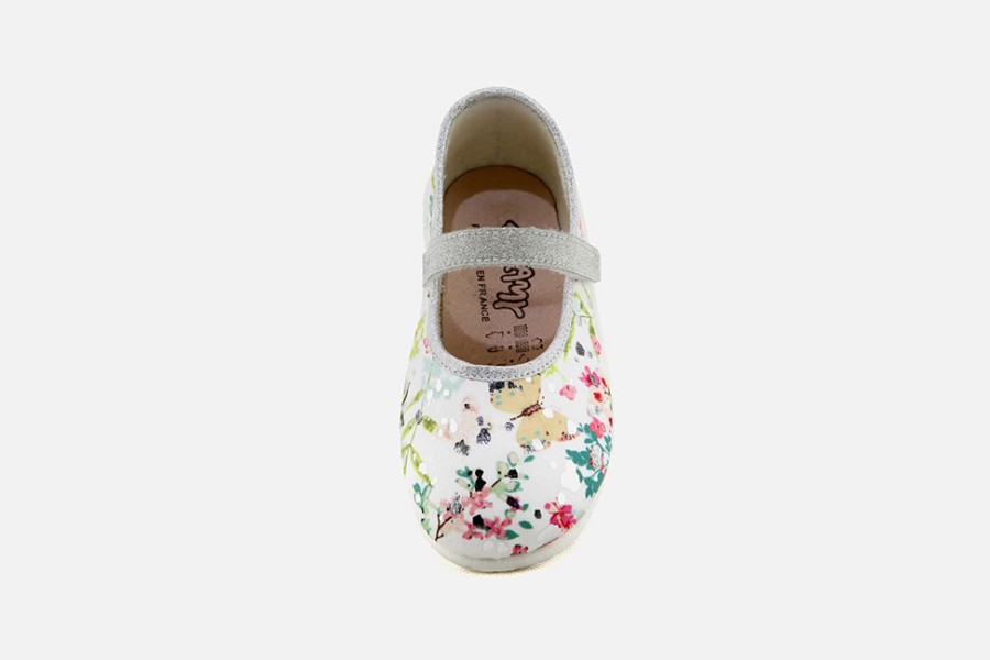 Girls Bellamy | Bellamy - Bouquet Fleuri Low Slippers On Labotte