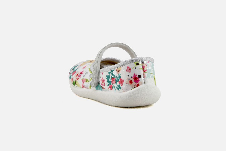 Girls Bellamy | Bellamy - Bouquet Fleuri Low Slippers On Labotte