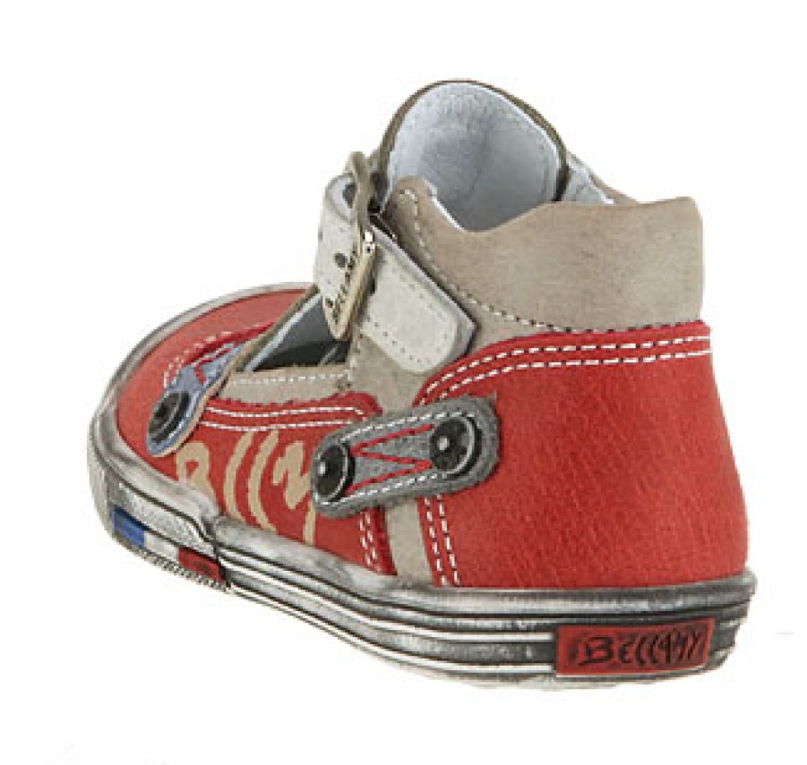 Boys Bellamy | Bellamy - Brice Rouge Beige Sandals On Labotte