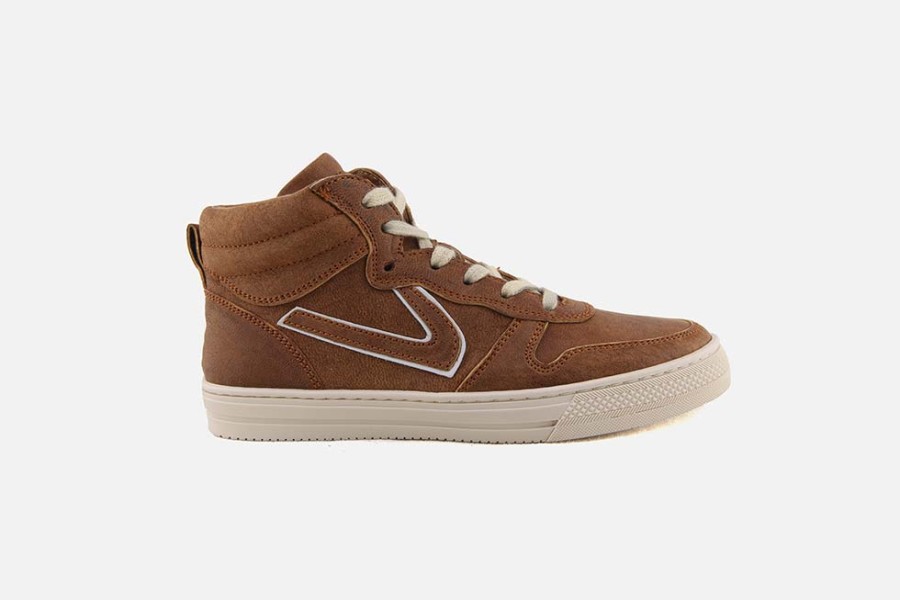Boys Romagnoli | Romagnoli - Nimbus Tabacco Lace-Up Boots On Labotte