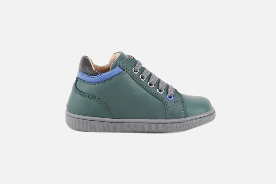 Boys Romagnoli | Romagnoli - Pluto Forest Lace-Up Boots On Labotte