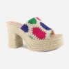 Women Gaimo | Gaimo - Gaimo Country Patchwork Sandals On Labotte