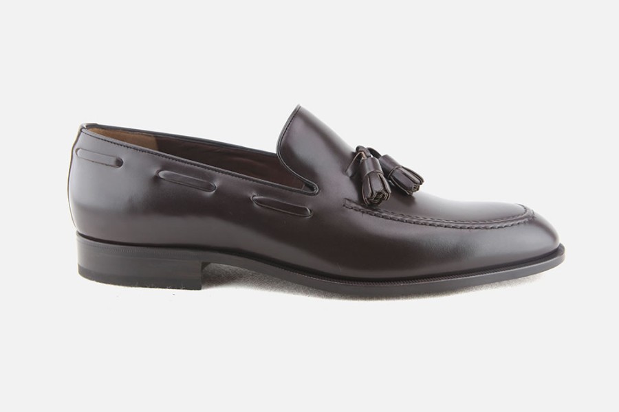 Men Fratelli Rossetti | Fratelli Rossetti - Randolfo Marron Loafers On Labotte