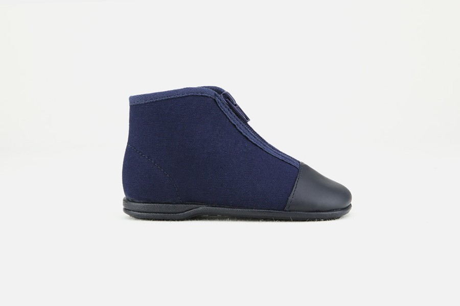 Boys Bellamy | Bellamy - Chanson Bleu High Slippers On Labotte