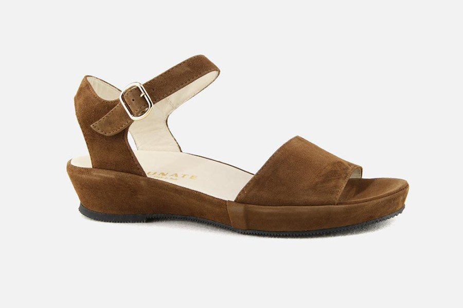 Women Brunate | Brunate - Bracelet Caramel Sandals On Labotte