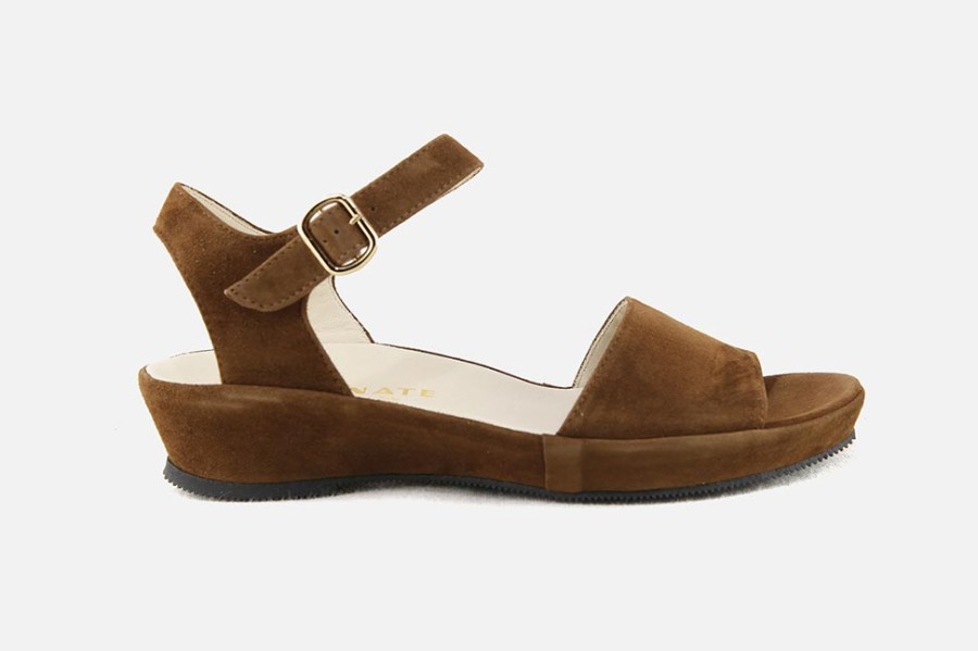 Women Brunate | Brunate - Bracelet Caramel Sandals On Labotte