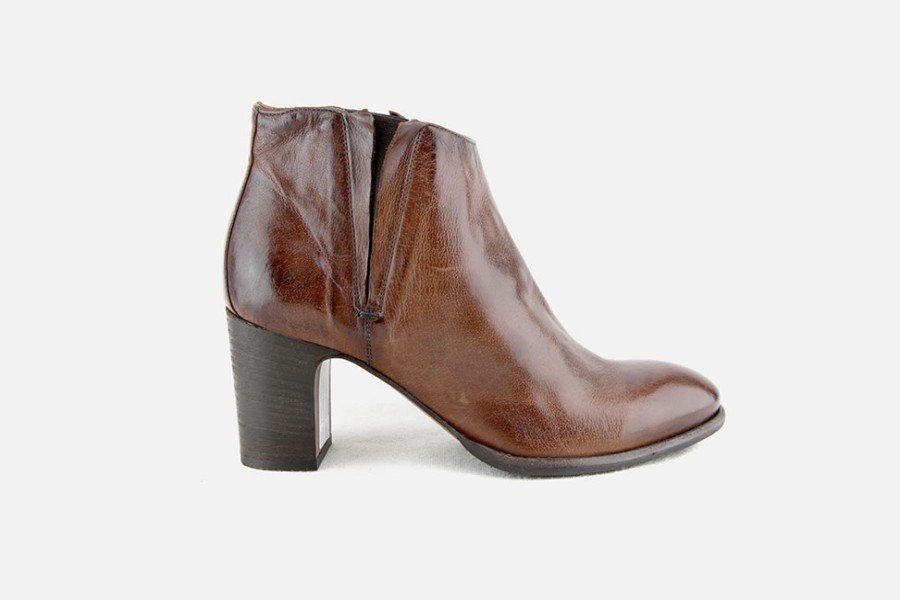 Women Sturlini | Sturlini - Stacy Tabacco Ankle Boots On Labotte