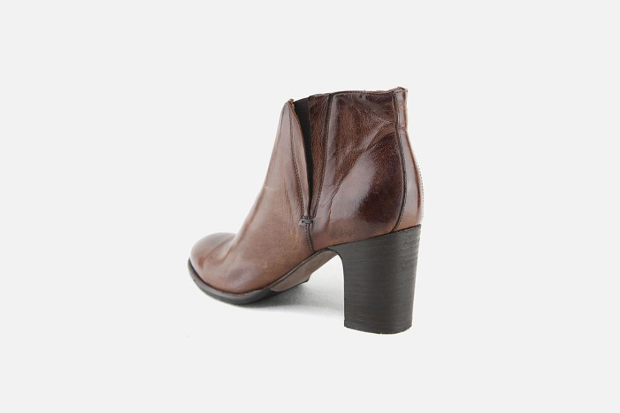 Women Sturlini | Sturlini - Stacy Tabacco Ankle Boots On Labotte