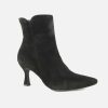 Women Paul Green | Paul Green - Pimprenelle Noir Ankle Boots On Labotte