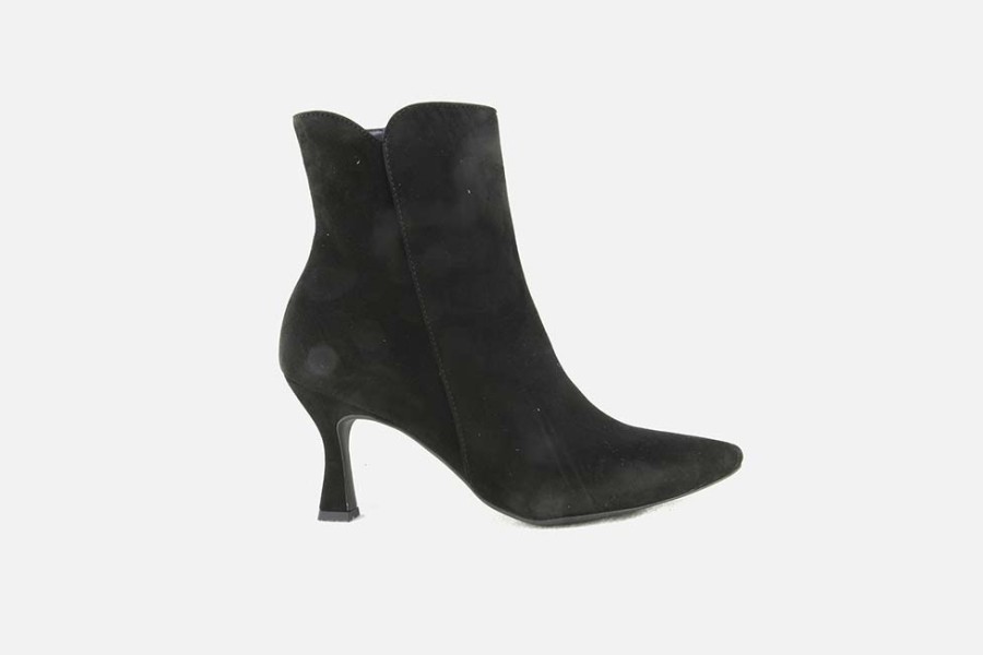 Women Paul Green | Paul Green - Pimprenelle Noir Ankle Boots On Labotte