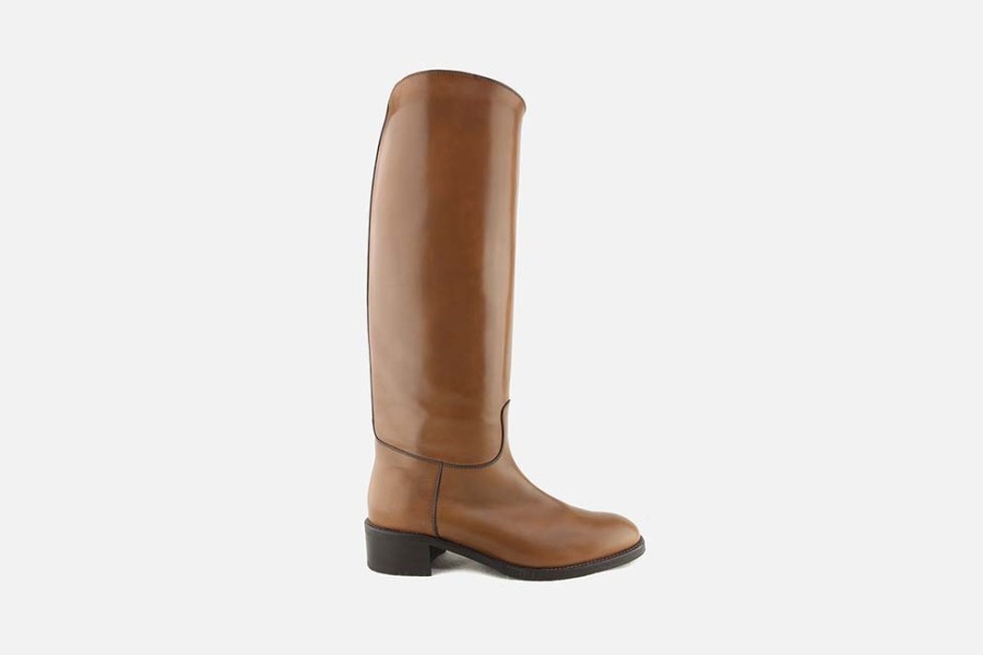 Women Artami | Artami - Cavalleria Light Brown Boots On Labotte