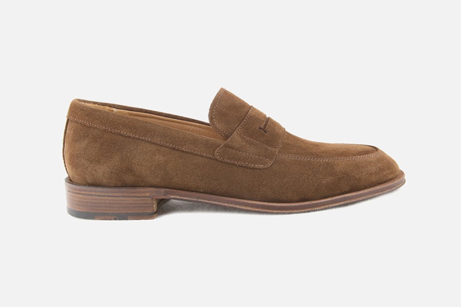 Men Heschung | Heschung - Erwin Hydro Noisette Loafers On Labotte