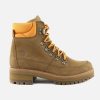 Women Timberland | Timberland - Courmayeur Hiker Dark Sand Lace-Up Boots On Labotte