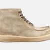 Men Barracuda | Barracuda - Bakersfield Stone Vintage Lace-Up Boots On Labotte