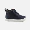 Boys Romagnoli | Romagnoli - Petitou Bleu Lace-Up Boots On Labotte