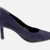 Women Paul Green | Paul Green - Prelude Daim Bleu Pumps On Labotte