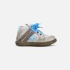 Boys Romagnoli | Romagnoli - Merlin Taupe Lace-Up Boots On Labotte