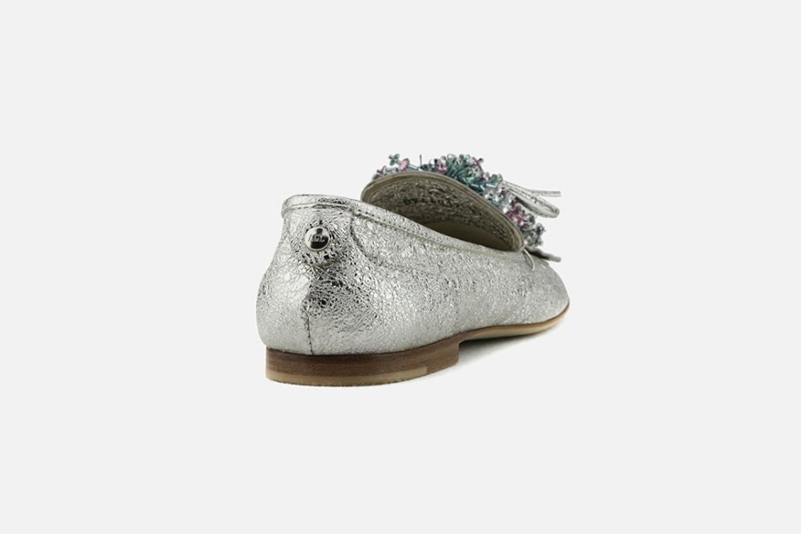 Women AGL | Agl - Antares Platine Loafers On Labotte