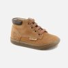 Boys Shoo Pom | Shoo Pom - Bouba Zip Desert Camel Choco Lace-Up Boots On Labotte