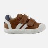 Boys Bellamy | Bellamy - Valentin Tabacco Velcro Shoes On Labotte