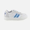 Boys Romagnoli | Romagnoli - Magnus Blanc Bleu Lace-Up Shoes On Labotte