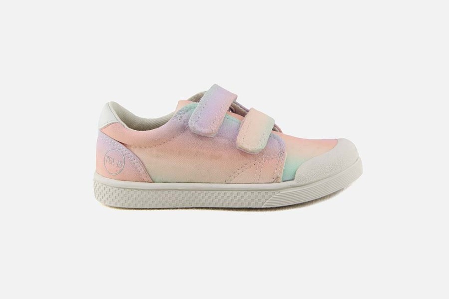 Girls 10 IS | 10 Is - Ten Velcro Print Spray Pastel Velcro Shoes On Labotte