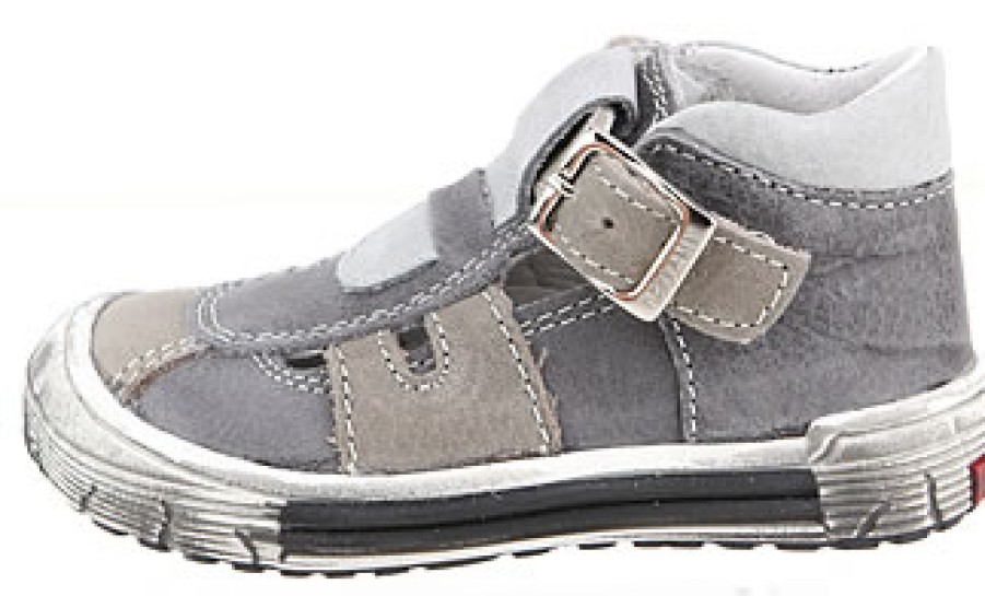 Boys Bellamy | Bellamy - Brad Gris Sandals On Labotte