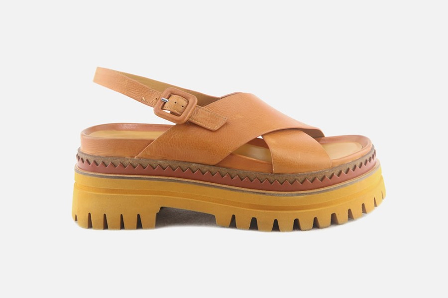 Women Elvio Zanon | Elvio Zanon - Wanna Honey Sandals On Labotte