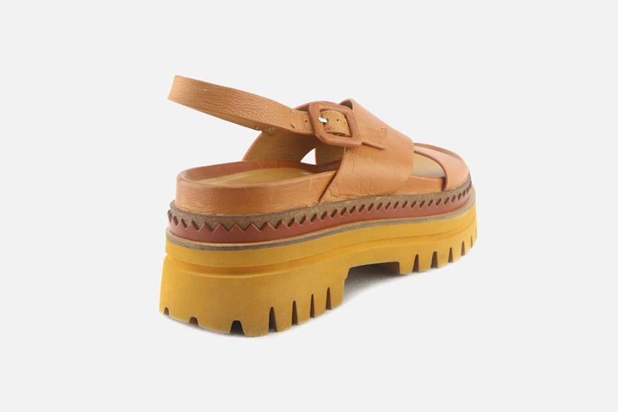 Women Elvio Zanon | Elvio Zanon - Wanna Honey Sandals On Labotte