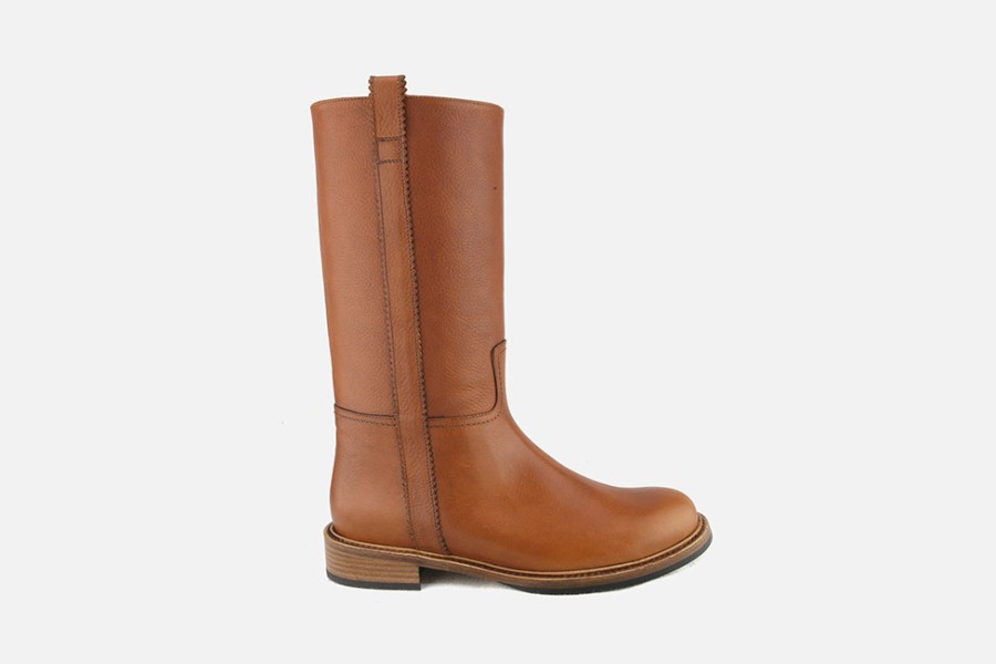 Women Artami | Artami - Cabiria Caramel Boots On Labotte