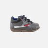 Boys Romagnoli | Romagnoli - Bam Grey Star Lace-Up Boots On Labotte