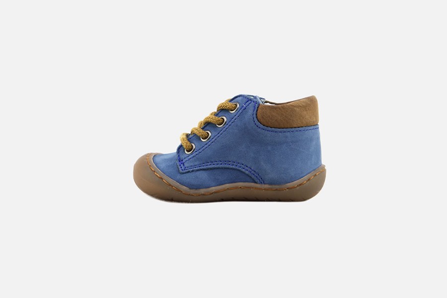 Boys Bellamy | Bellamy - Kalin Bluette Lace-Up Boots On Labotte