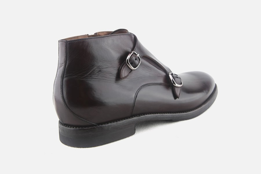 Men Franceschetti | Franceschetti - Ferrante Wine Ankle Boots On Labotte