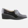 Women Marco | Marco - Carteret Scratch Noir Loafers On Labotte