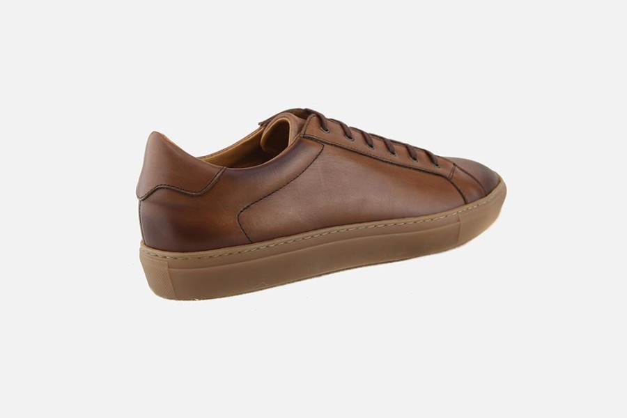 Men Umber | Umber - Network Brown Sneakers On Labotte