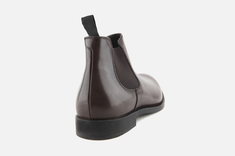 Men Fratelli Rossetti | Fratelli Rossetti - Rome Brown Antic Ankle Boots On Labotte