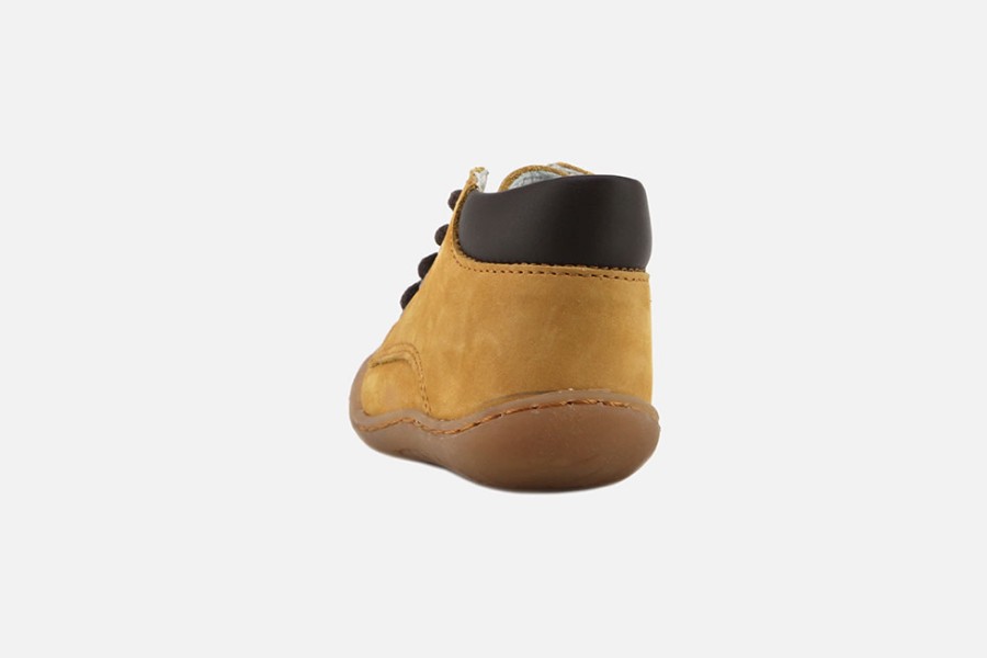 Boys Bellamy | Bellamy - Kalin Camel Lace-Up Boots On Labotte