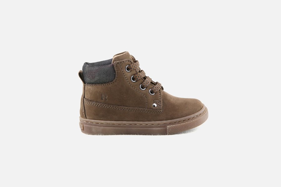 Boys Romagnoli | Romagnoli - Kody Choco Lace-Up Boots On Labotte