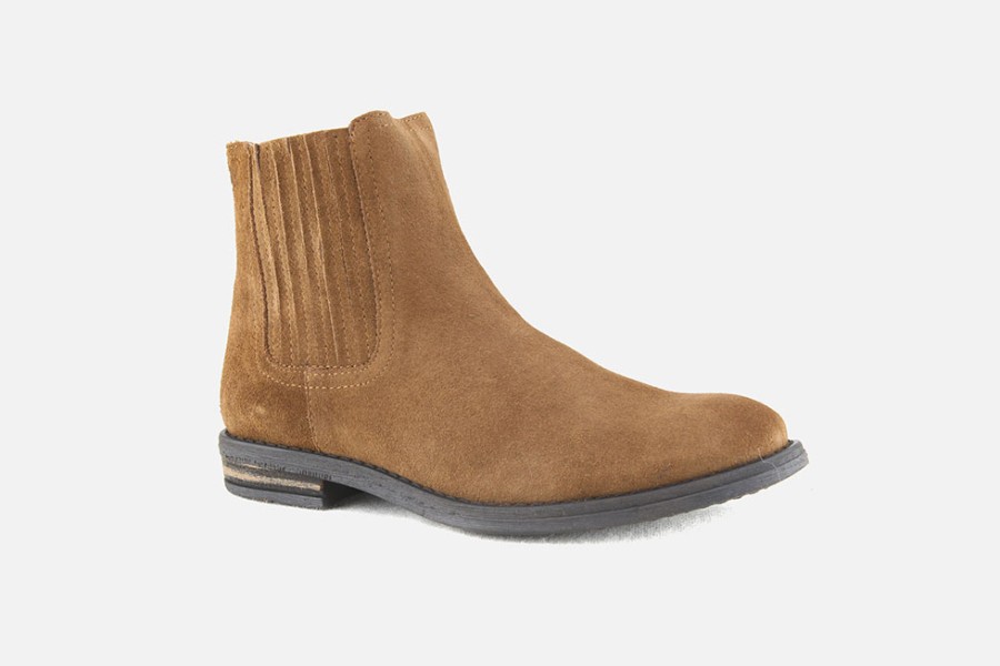 Girls Acebos | Acebos - Adelaide Noisette Vintage Ankle Boots On Labotte