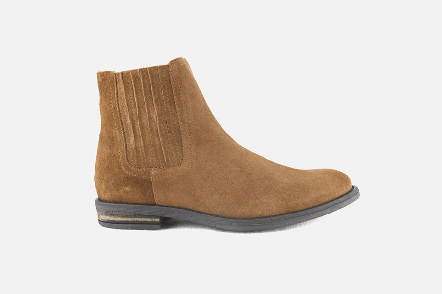 Girls Acebos | Acebos - Adelaide Noisette Vintage Ankle Boots On Labotte