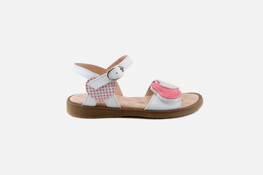 Girls Acebos | Acebos - Alma Blanc Sandals On Labotte