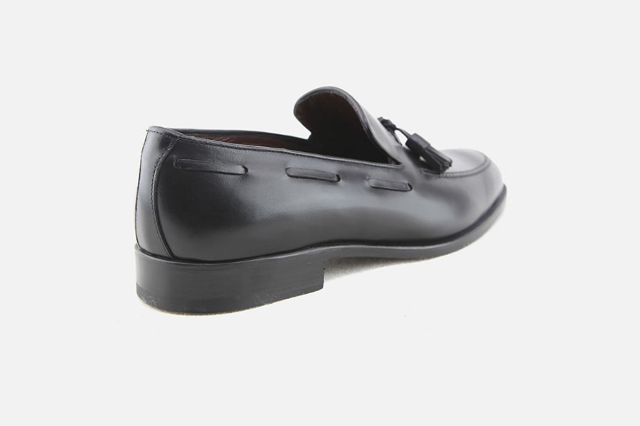 Men Fratelli Rossetti | Fratelli Rossetti - Randolfo Noir Loafers On Labotte