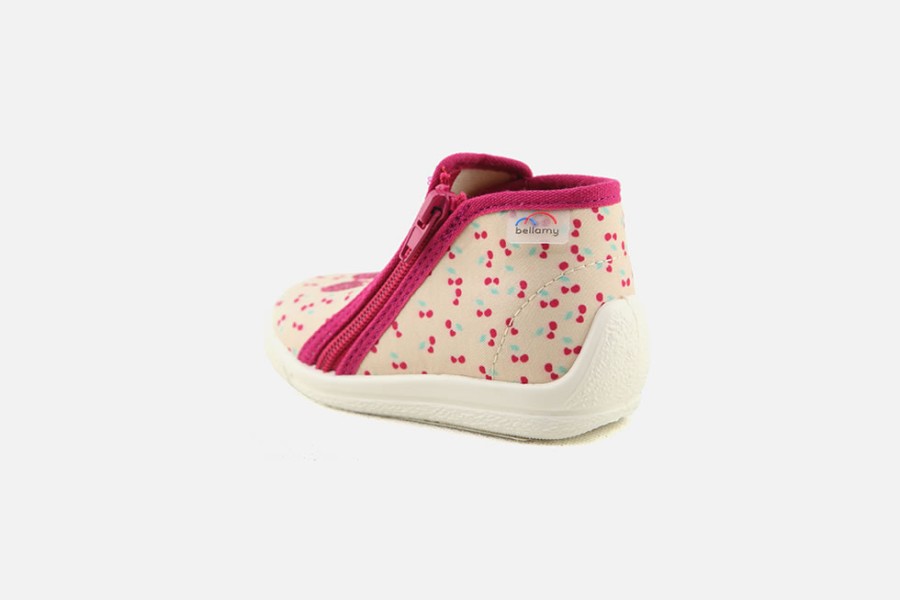 Girls Bellamy | Bellamy - Cerisette High Slippers On Labotte