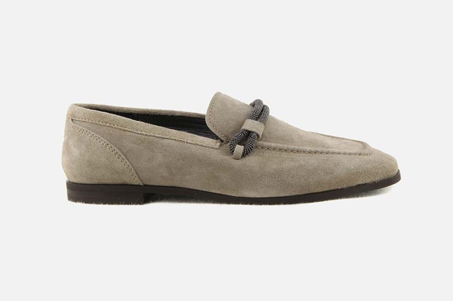 Women Alpe | Alpe - Andia Dune Loafers On Labotte